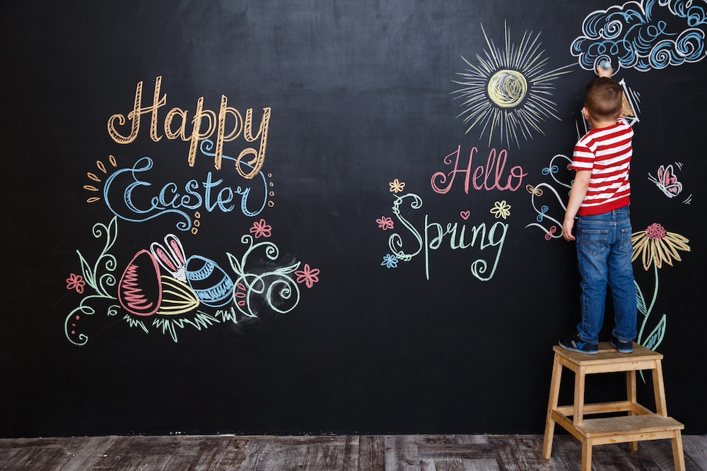Install A Full Wall Chalkboard