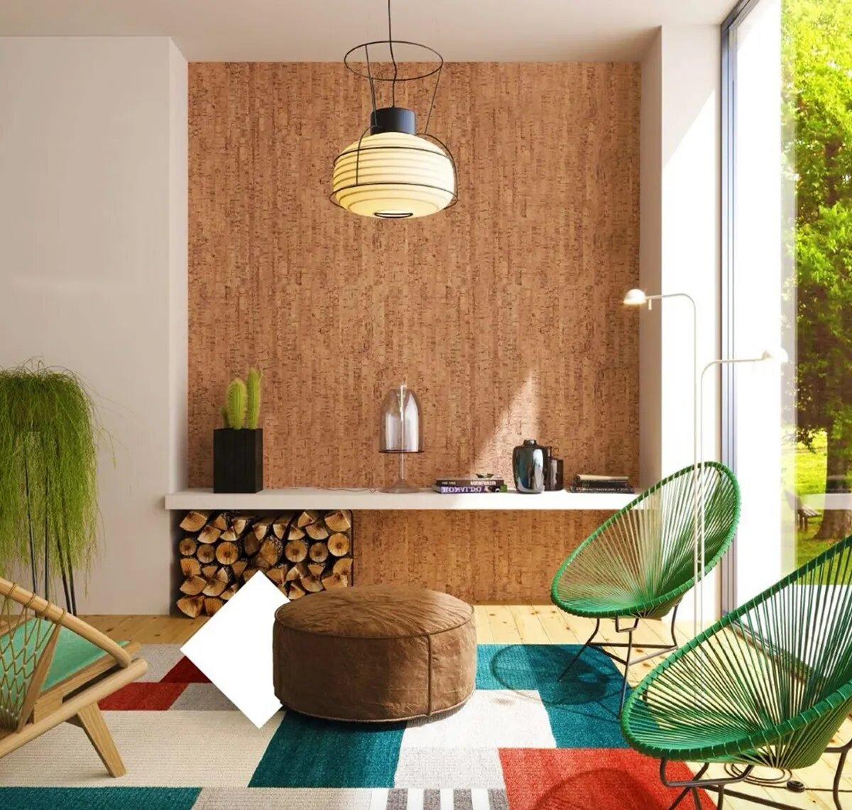 Install a Cork Wall
