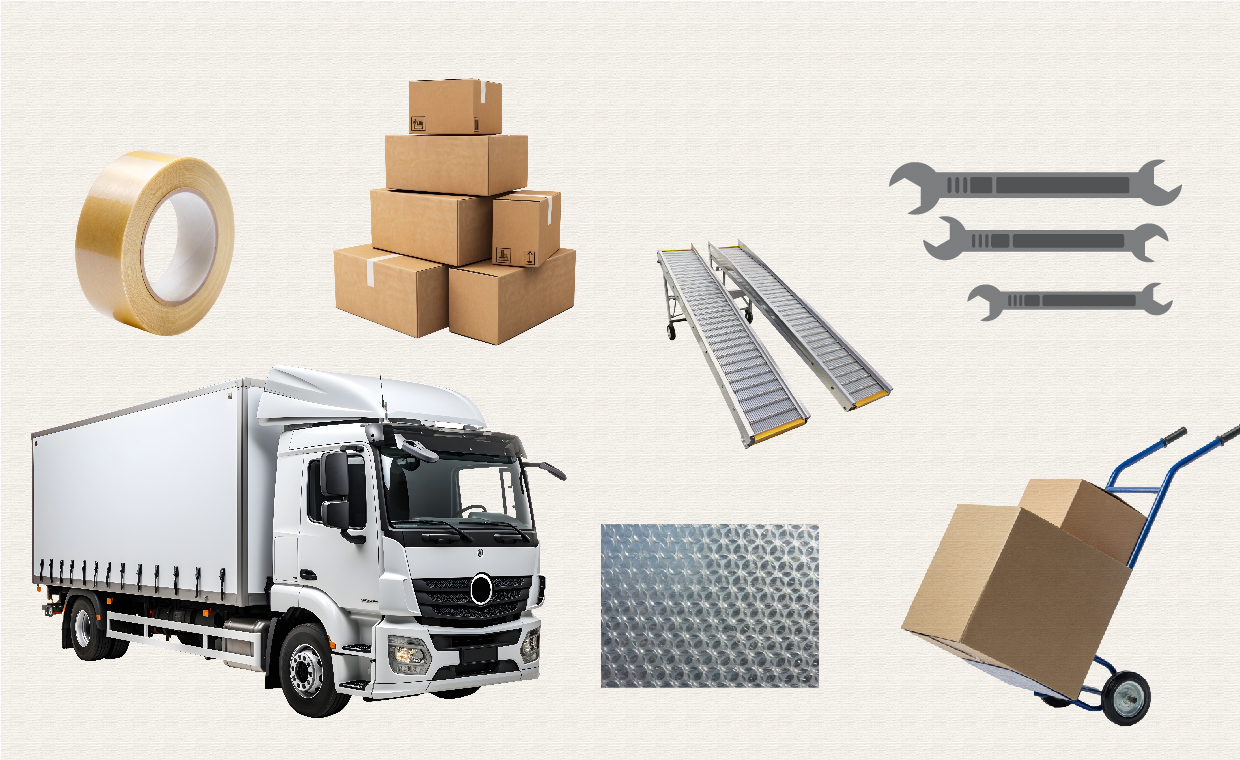 Moving Tools and Equipment