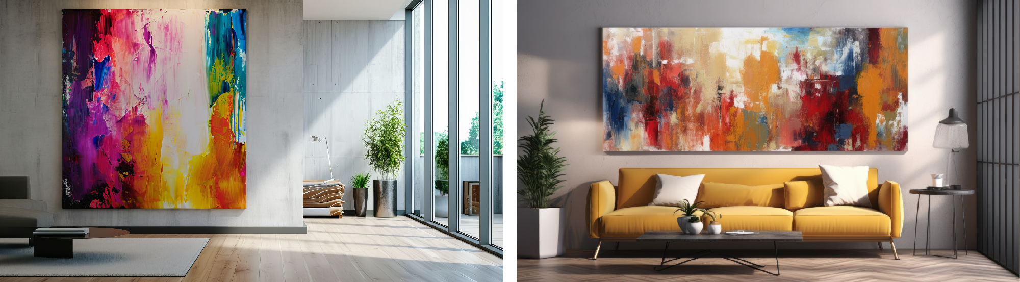 Transforming Walls by Making Canvas