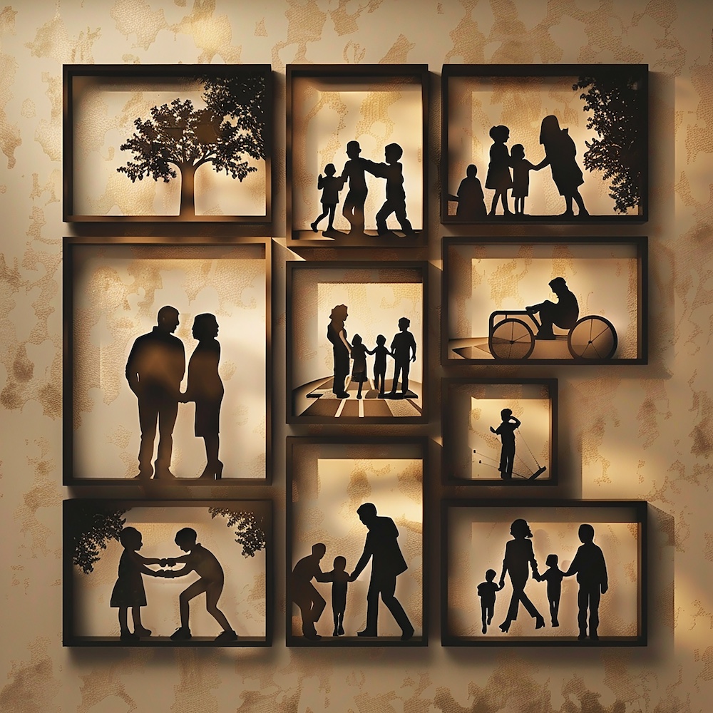 Wall Décor Using Collage