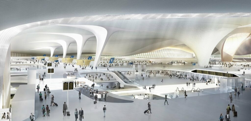Zaha Hadid Architects Design For Navi Mumbai International Airport