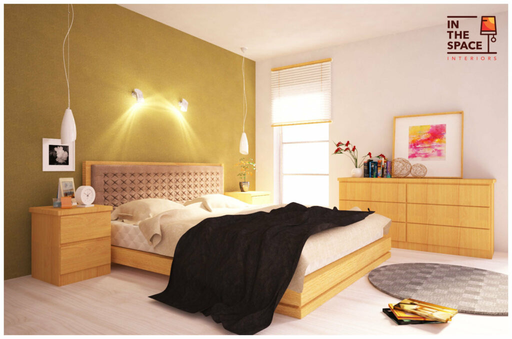 Brown-Toned Modern Bedroom