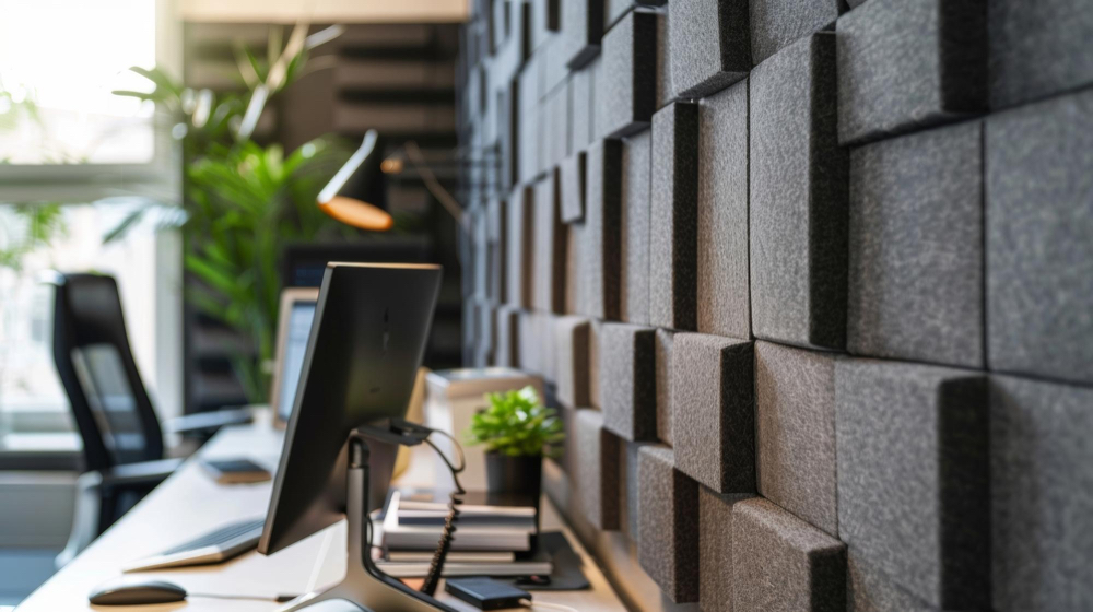 Acoustic Panels in Open Office