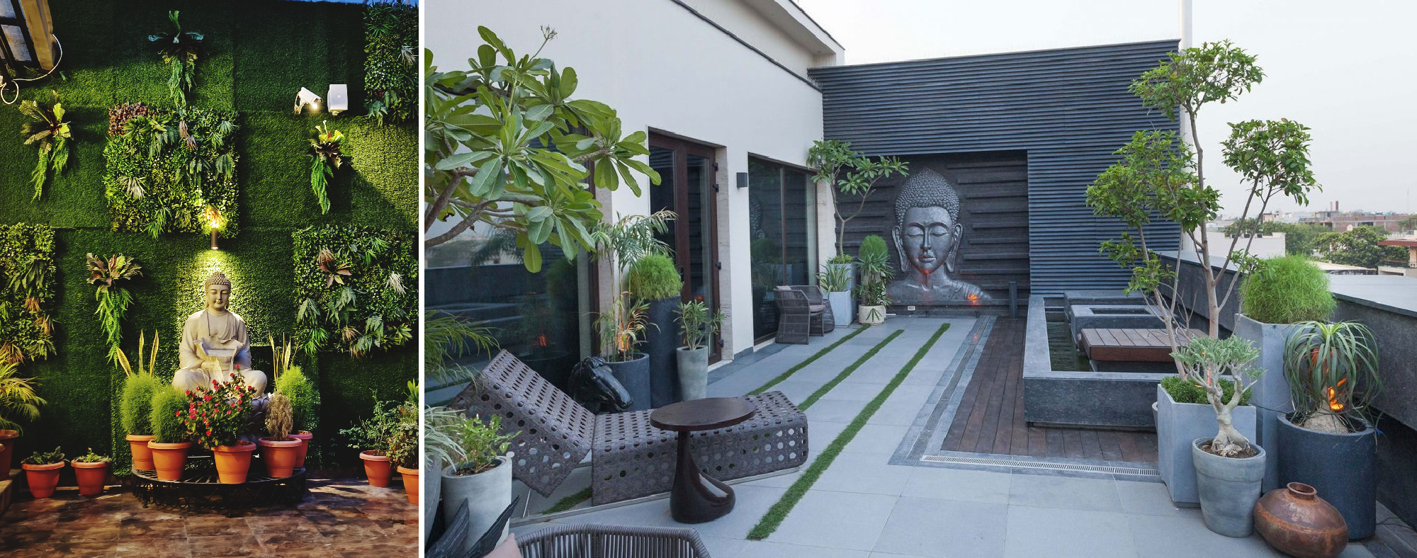 Aesthetically Pleasing Courtyard