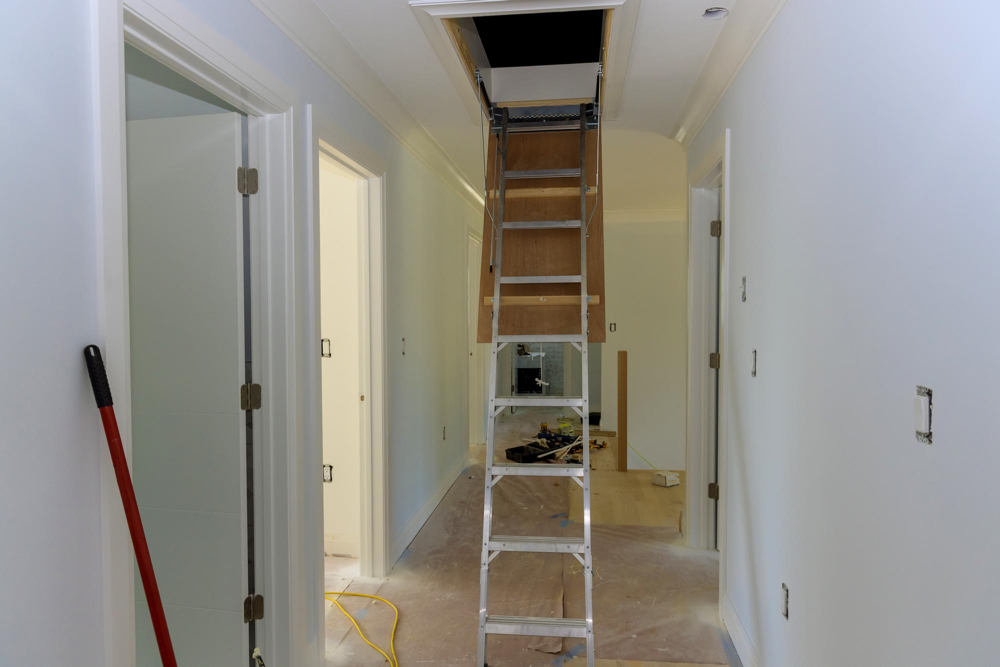 Attic Access Ladder