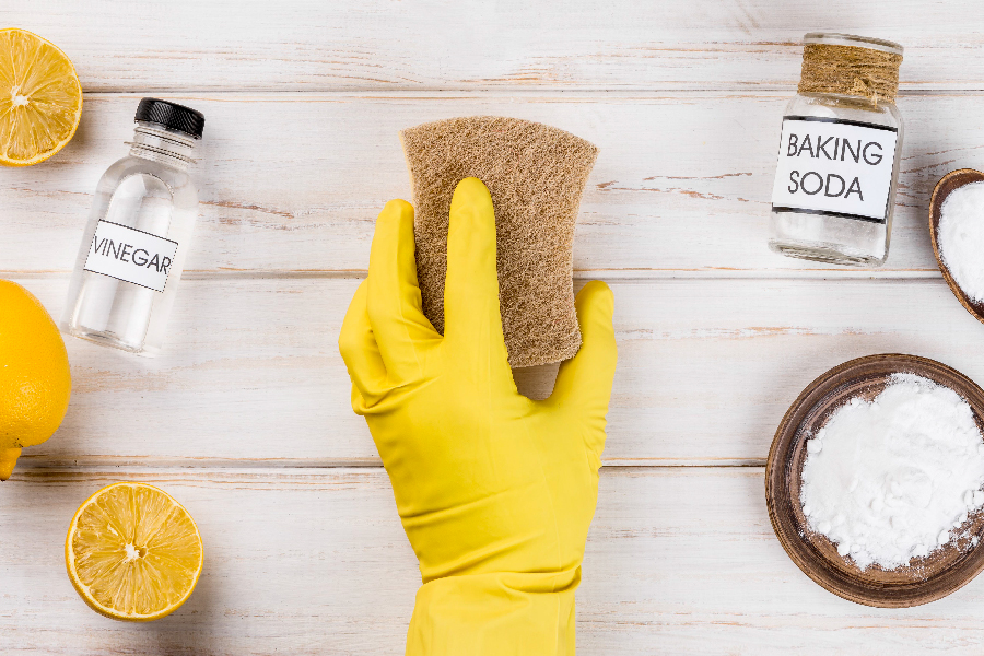 Baking Soda and White Vinegar