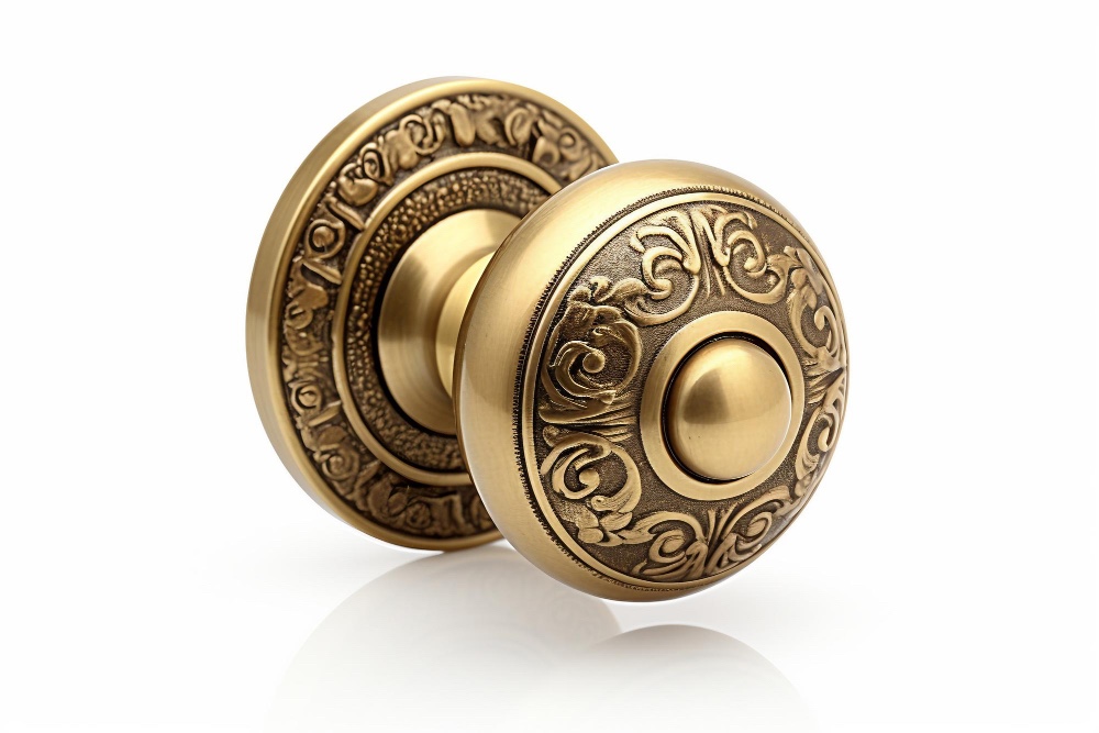Brass Finish Door Knob