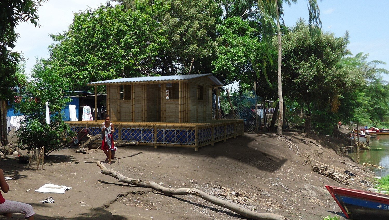 Casa Anfibia structure