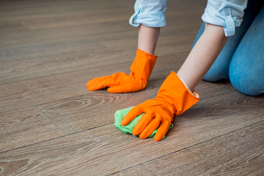 Cleaning of Bamboo Floor