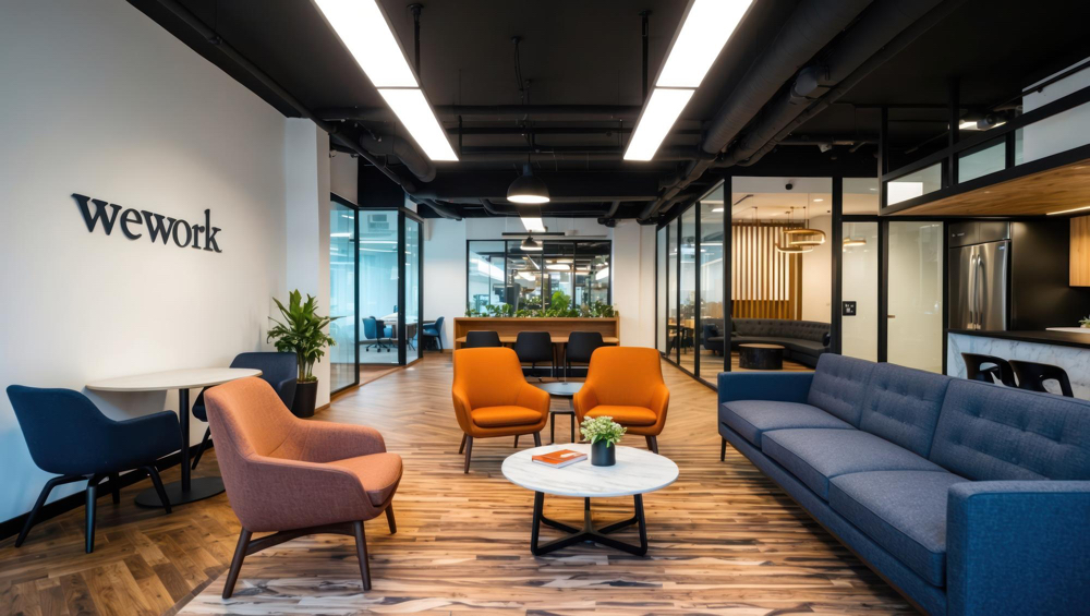Comfortable Seating in Office Lounge