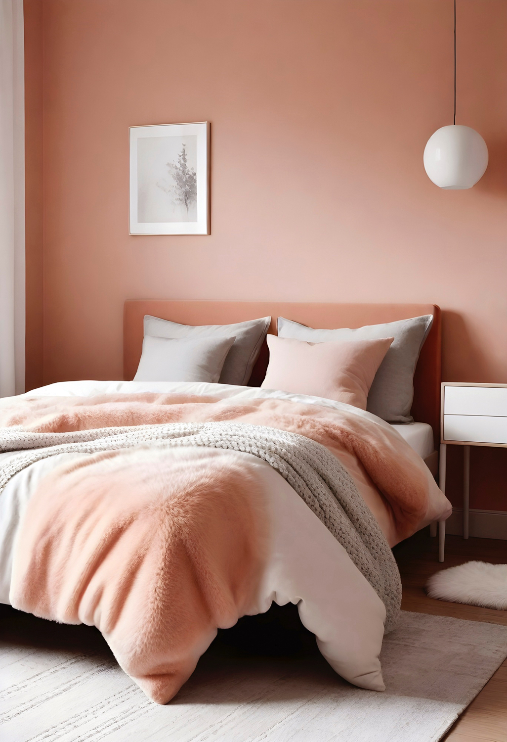 Comforter Harmonizing with Room Aesthetics