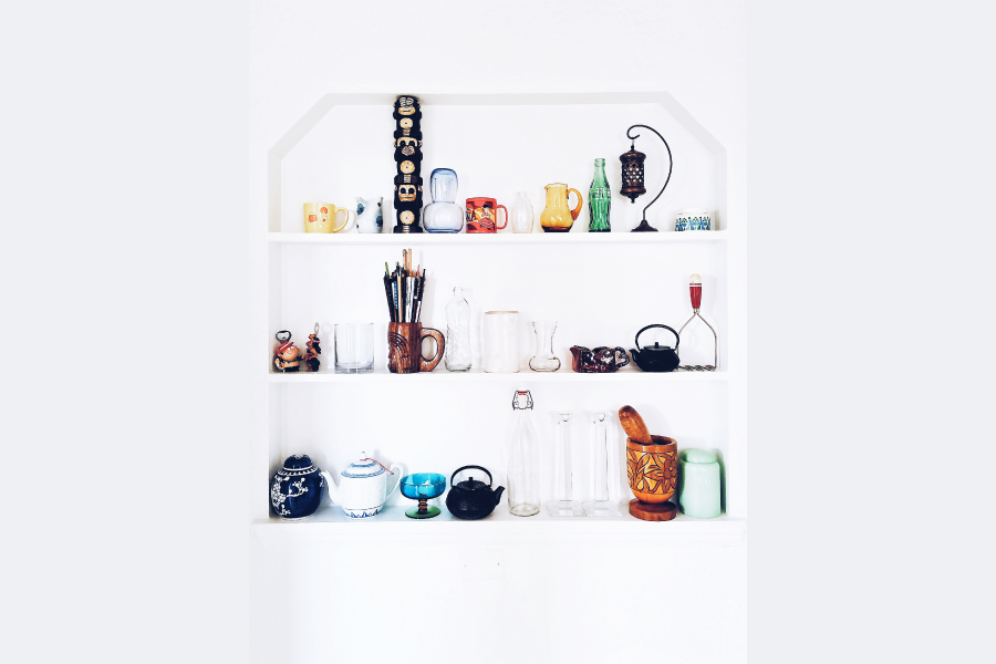 Display Rarely Used Kitchen Gears