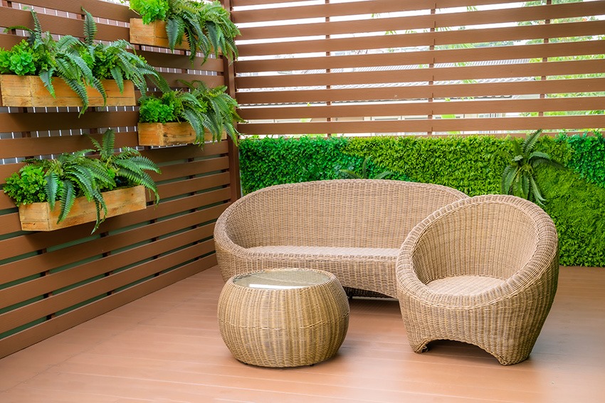Green Corner of the House
