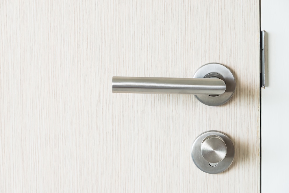 Nickel Finish Door Knob