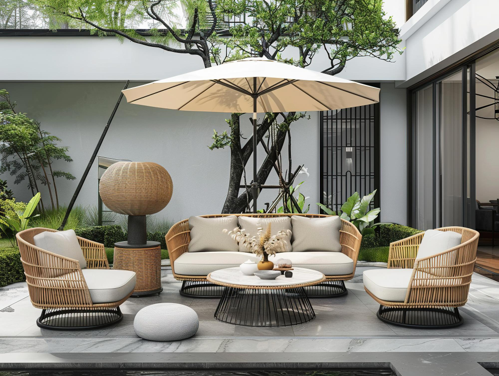 Outdoor Ottomans