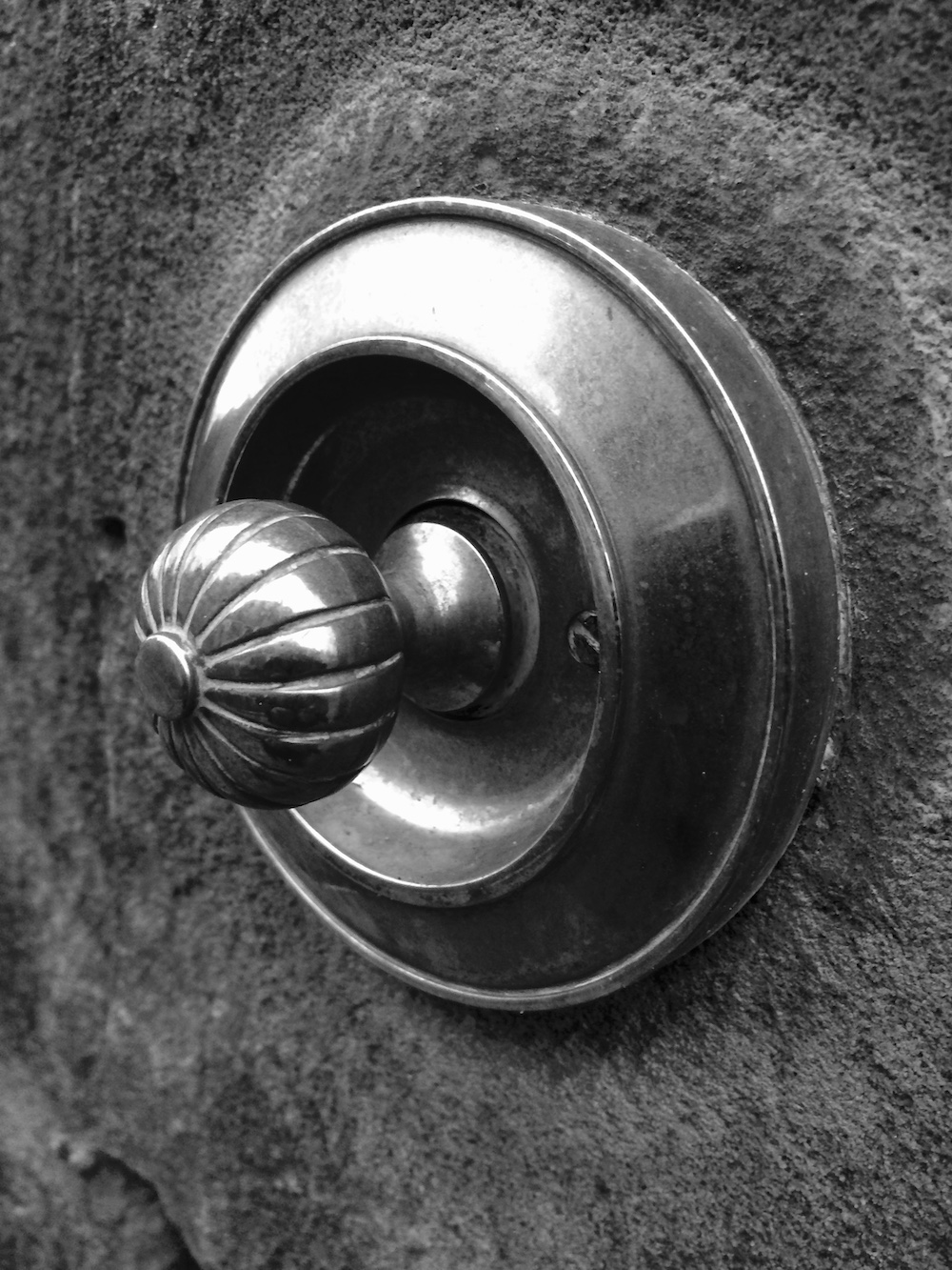 Pewter Door Knob