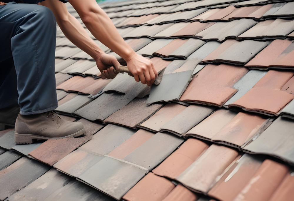 Secure Loose Roof Materials