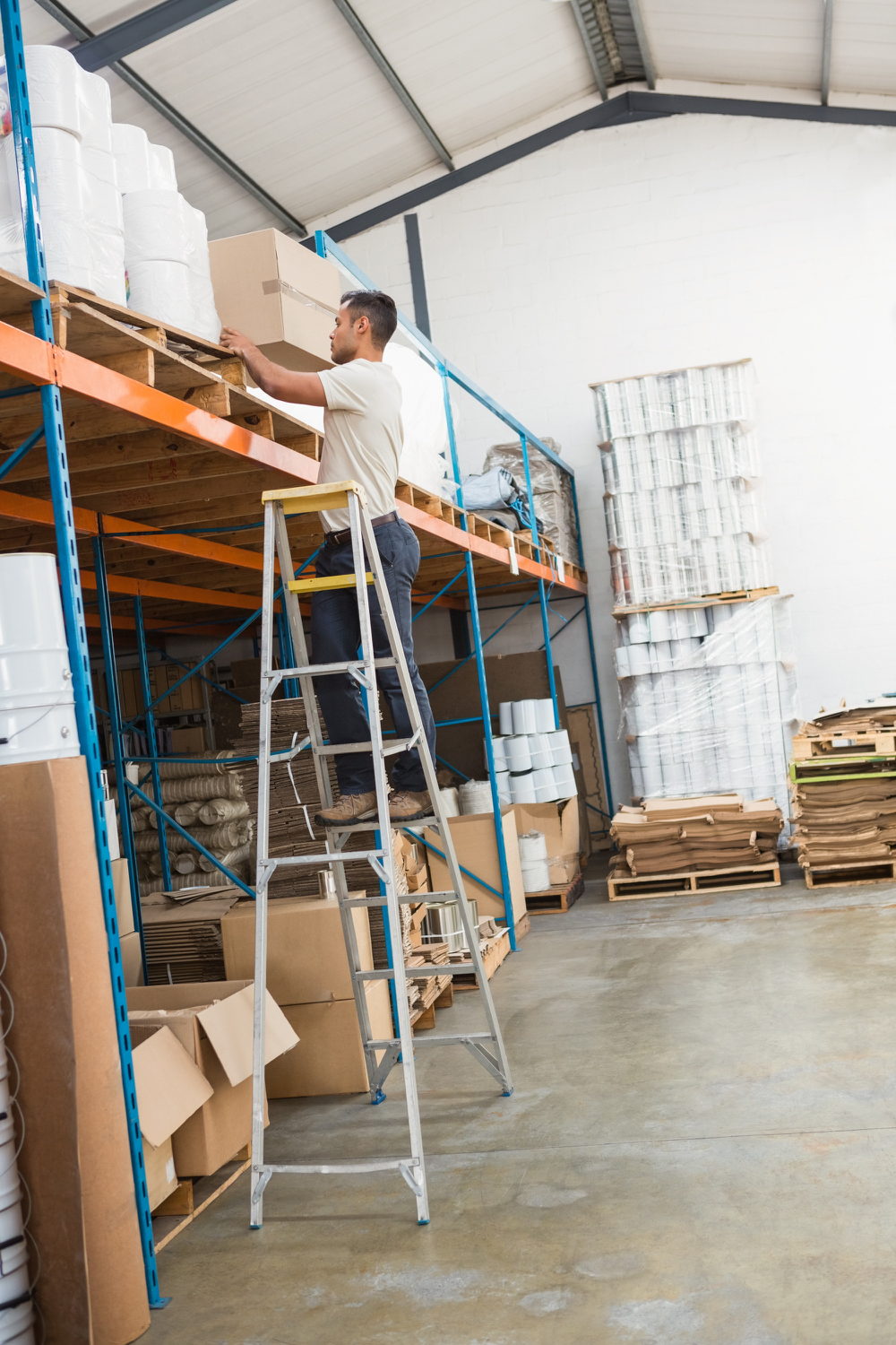 Warehouse Ladder