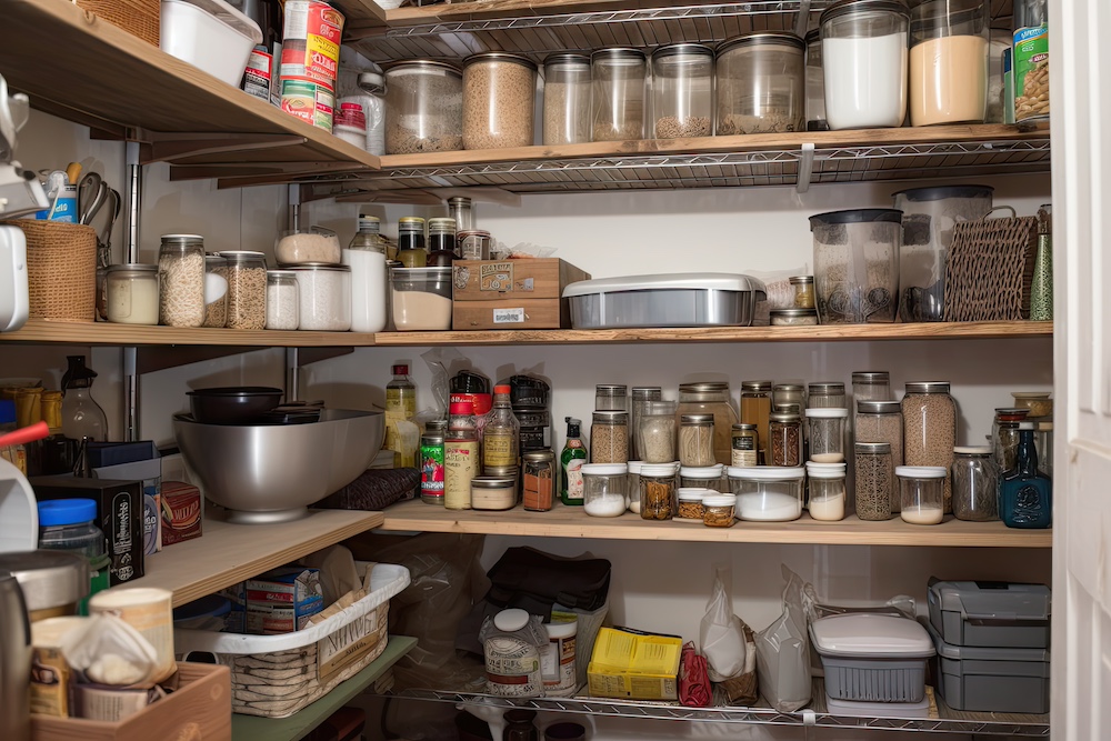 Store Large Appliances Away from Visible Spaces