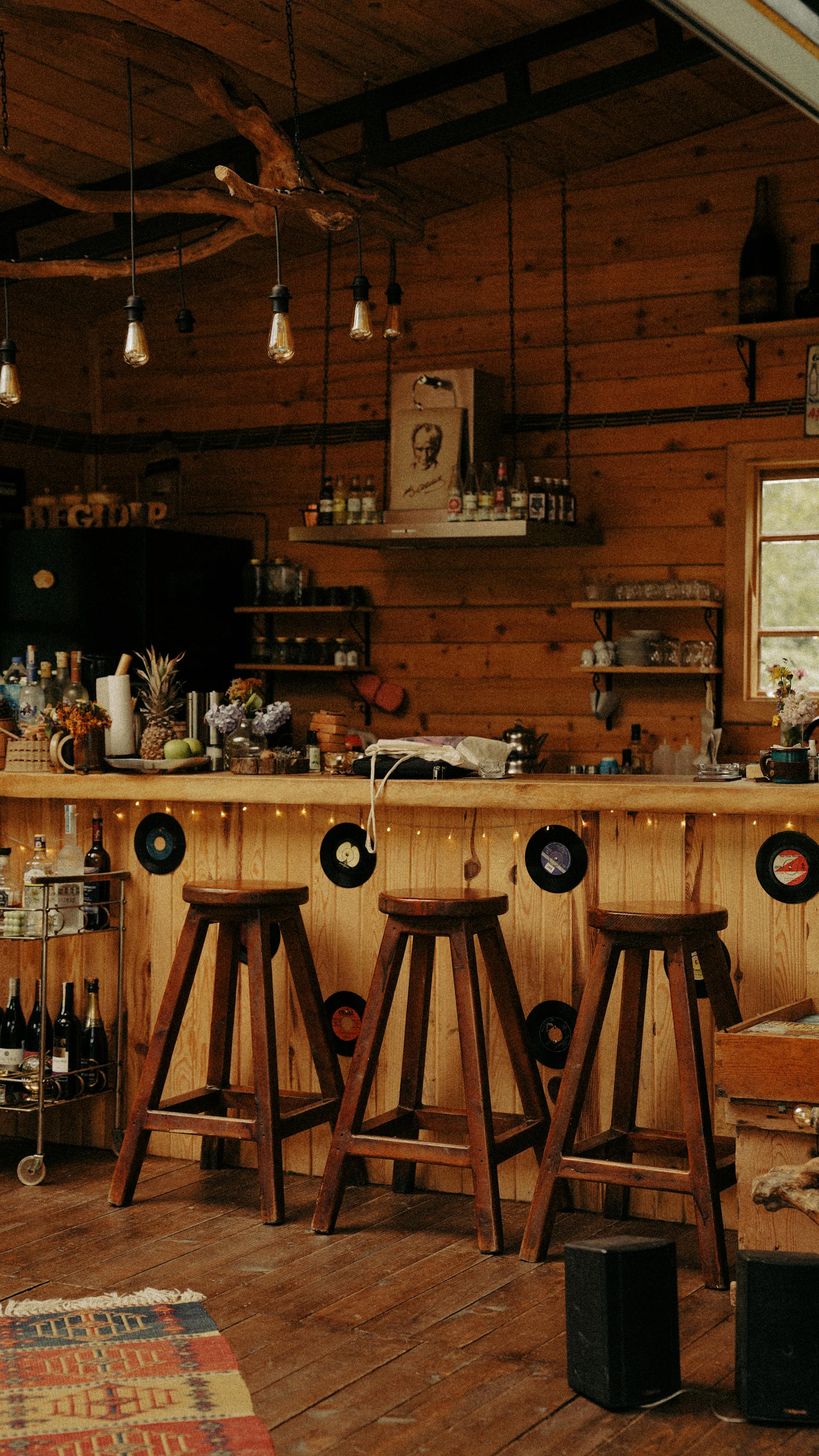 Bar Stools and Tables