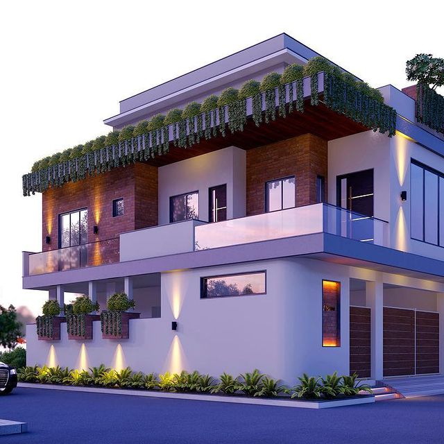 Modern Building Blends Beautifully with Nature