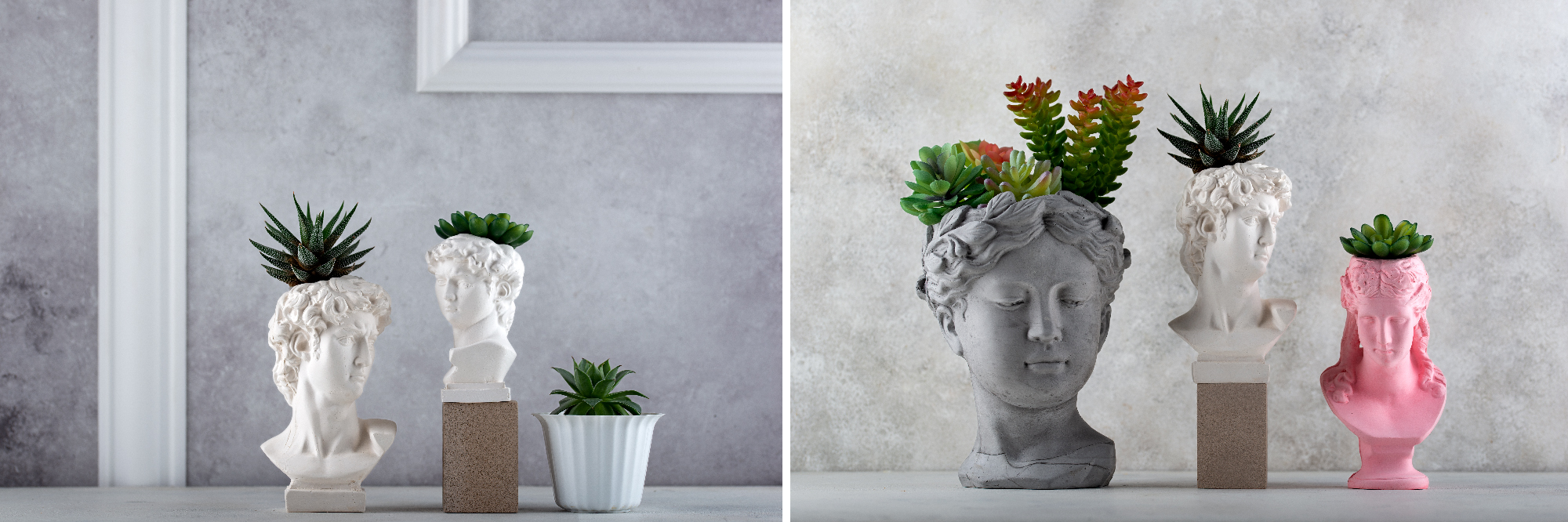 Bust Planters