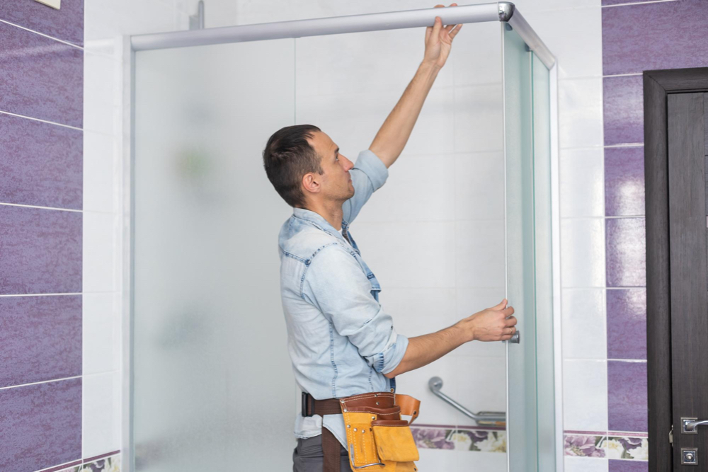 Easy Installation Semi-Frameless Shower Screens