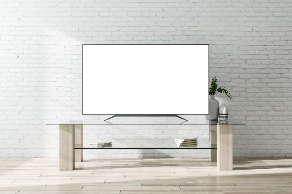Glass TV Stand