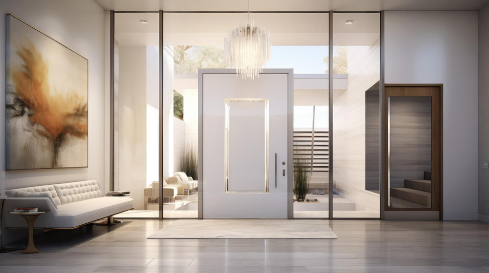 Improved Aesthetics of Invisible Doors