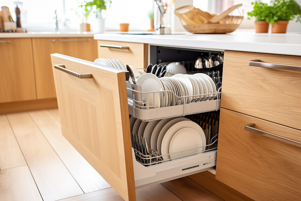 Keep Dishes Near Dishwasher