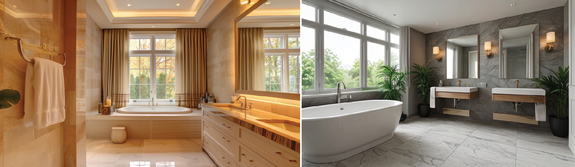 Natural Light in Bathroom