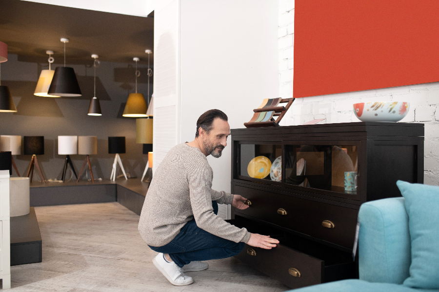 Reduce clutter prevent dust and eventually dust mites