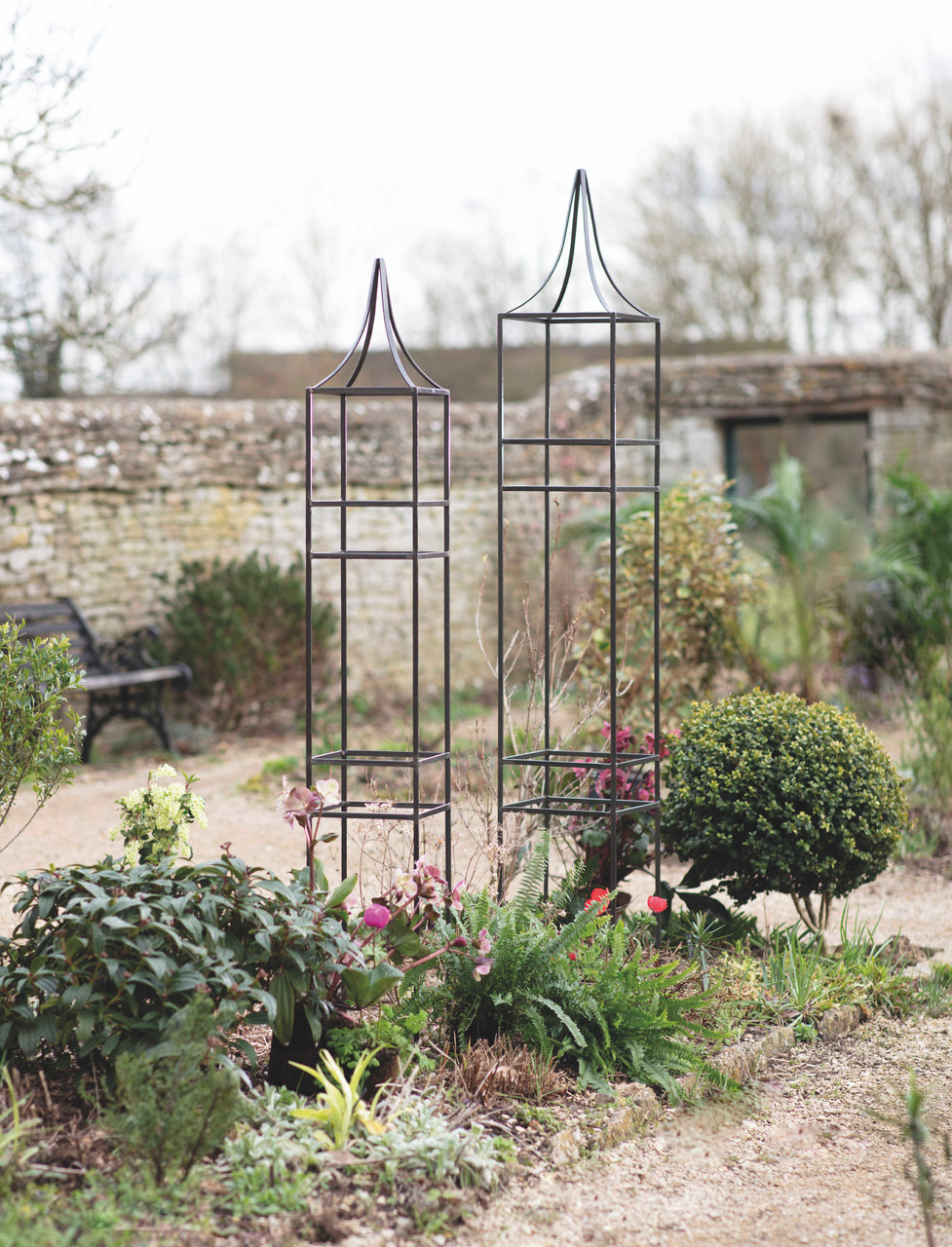 Set Up a Garden Obelisk