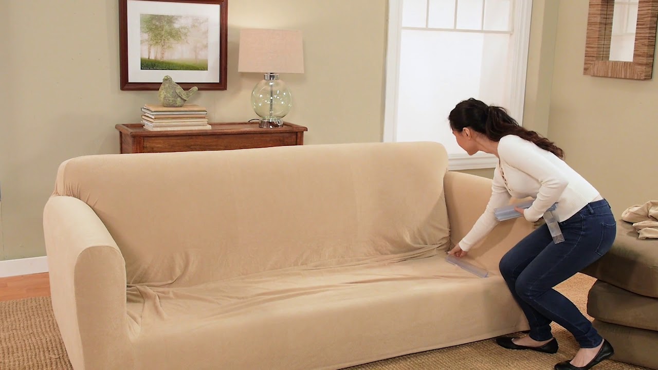 Tuck and Smooth Sofa Cover