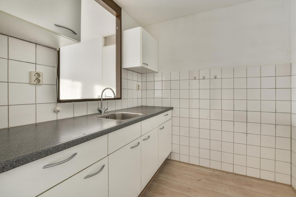A Mirror Placed in the Kitchen