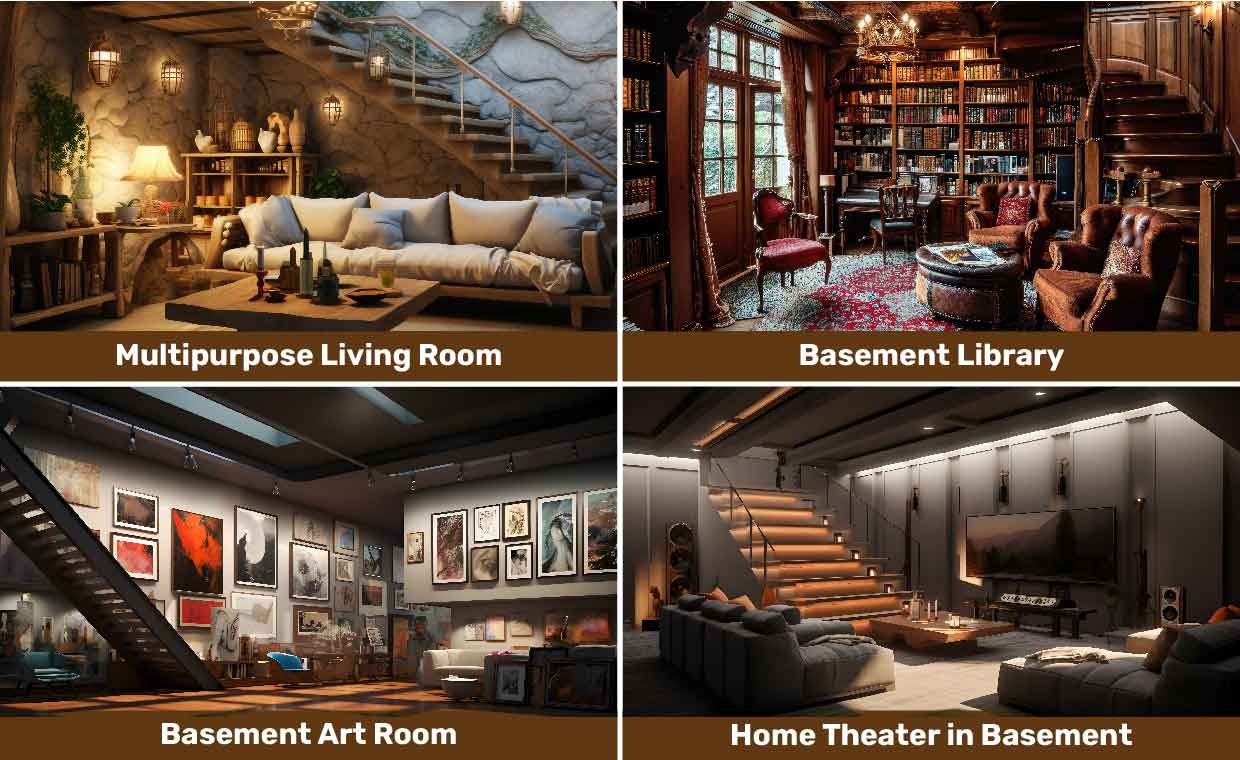 Amazing Basement Makeover Ideas