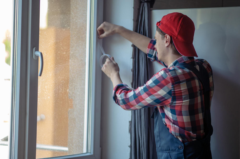 Apply Weatherstripping to Doors and Windows