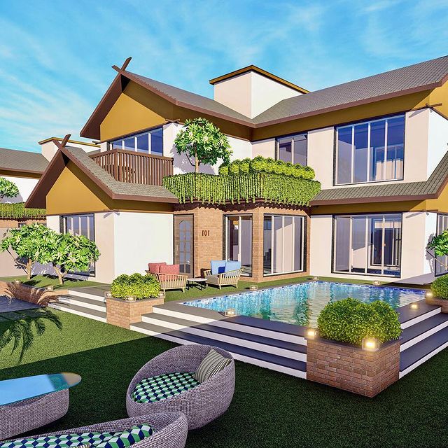 Modern Tropical House is a True Oasis