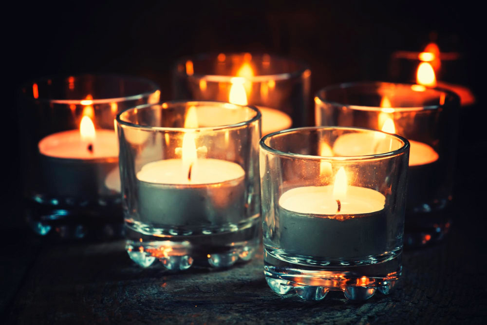 Diya Décor Using Tequila Glasses