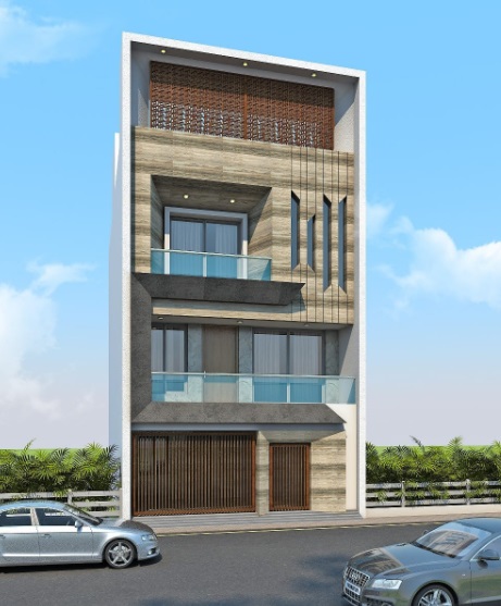Modern Three-Story House