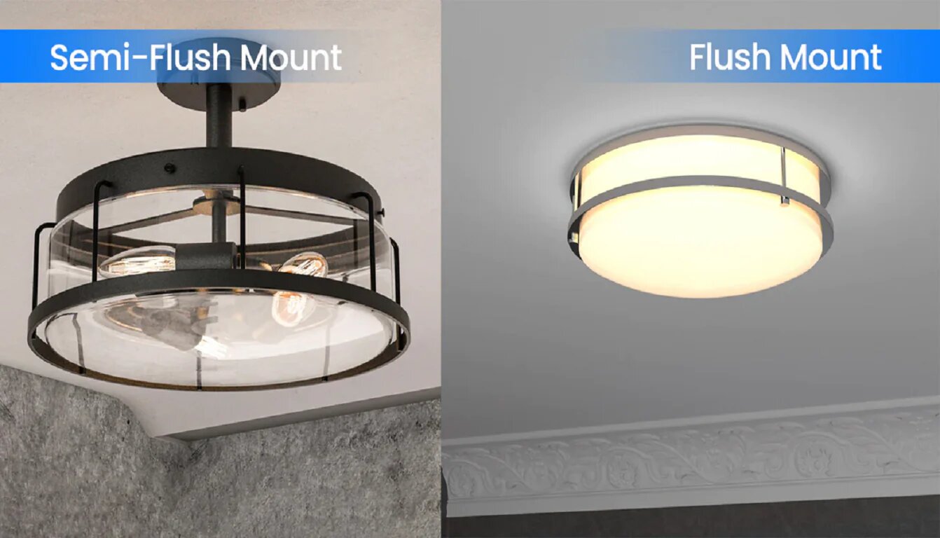 Flush mount ceiling light