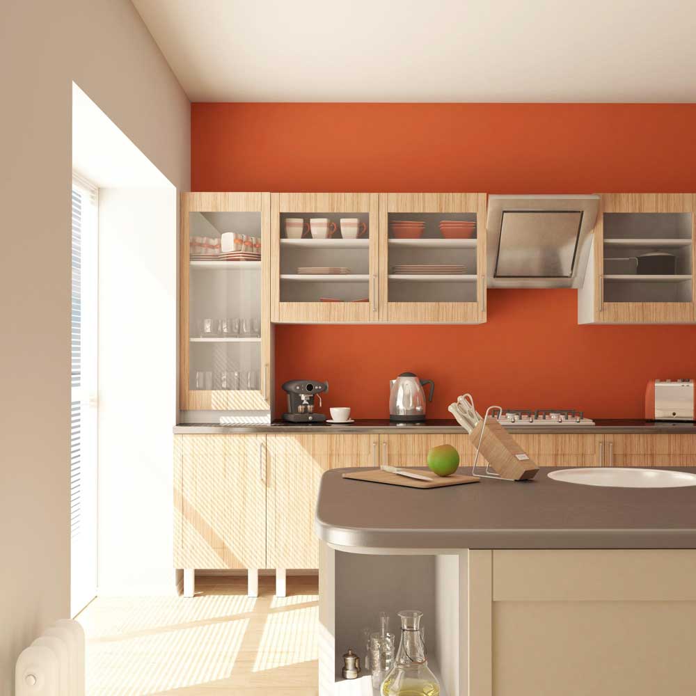Glass Door Cabinets for a Spacious and Open Feel