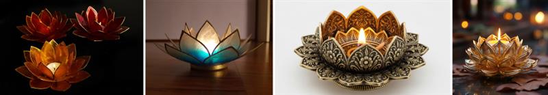 Metallic lighting - Sustainable Lighting Option for your Diwali