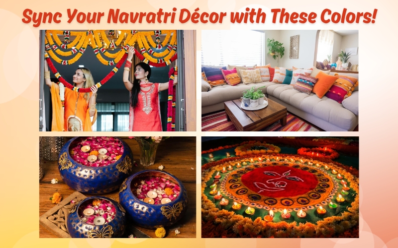 Traditional Navratri Color Themes