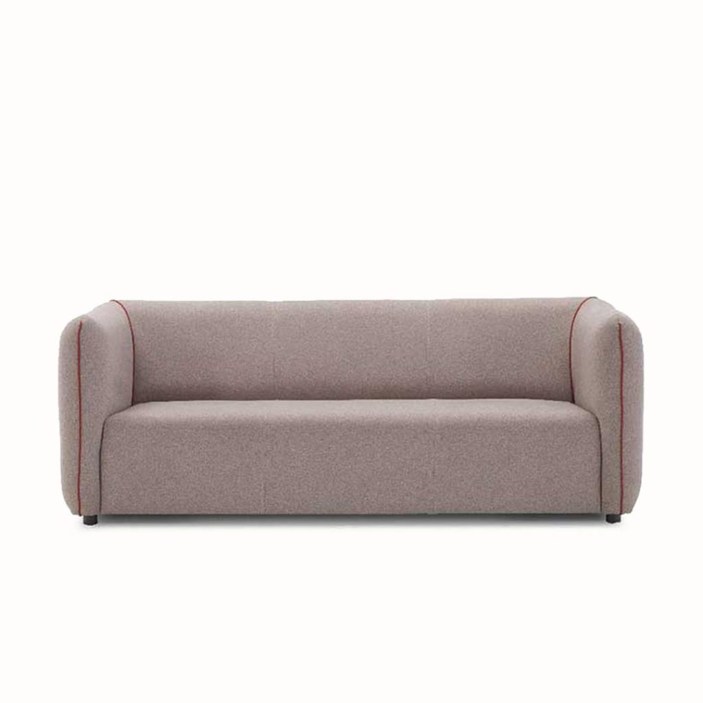 Sleek Grey Sofa