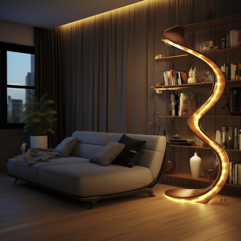 Thoughtful Light Fixture