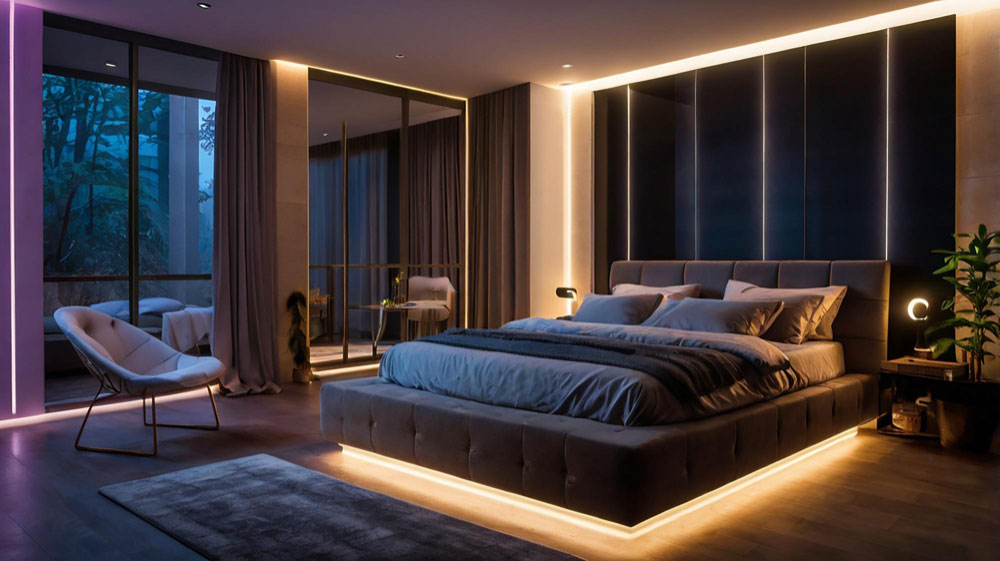 Bedroom Ceiling LED Strip