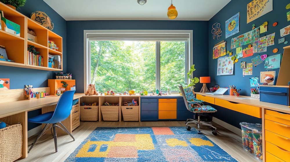 Designing Kid-Friendly Home Office