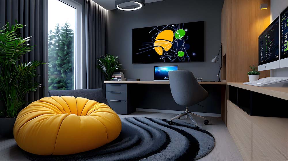 Functional Kid-Friendly Home Office